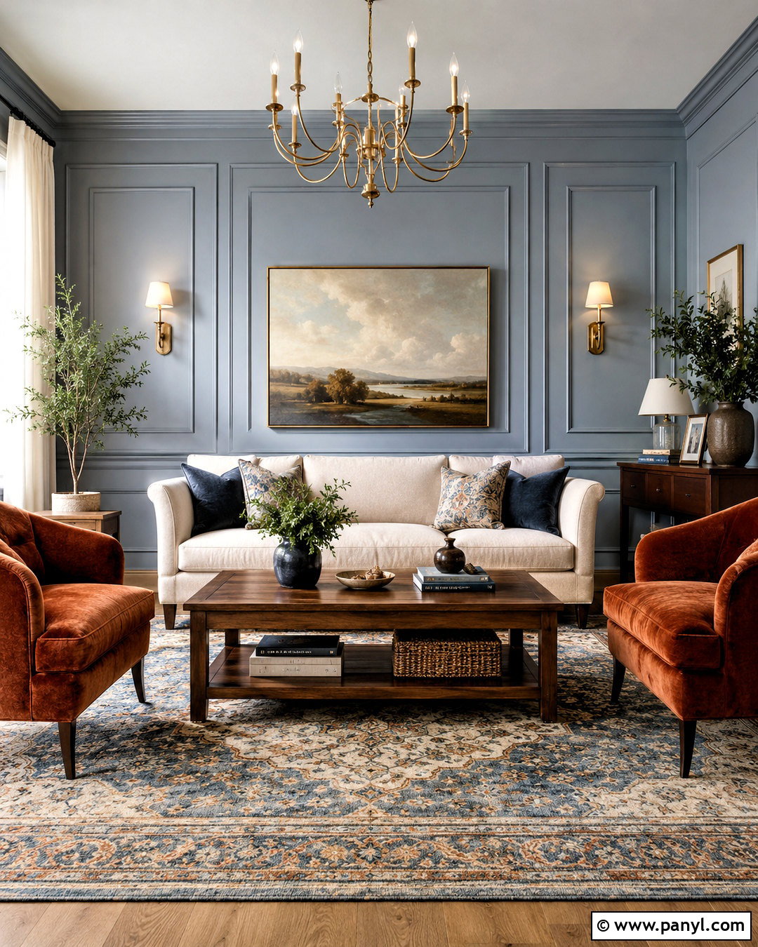 Textured Panel Molding Wall - 35 wall color texture ideas