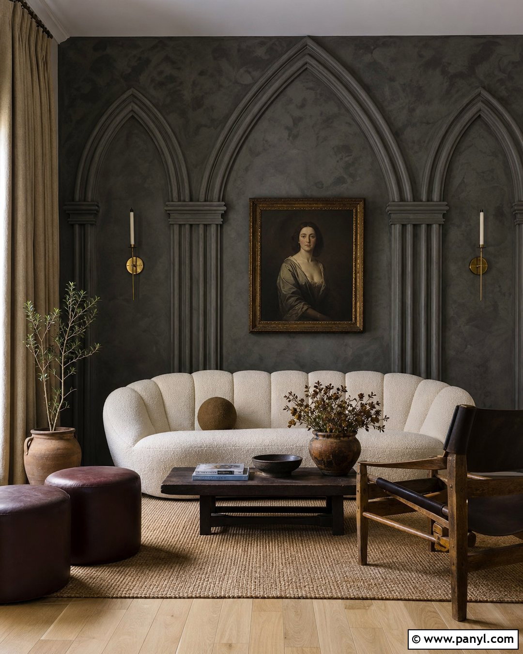 Textured Plaster Gothic Wall - 30 Gothic Walls