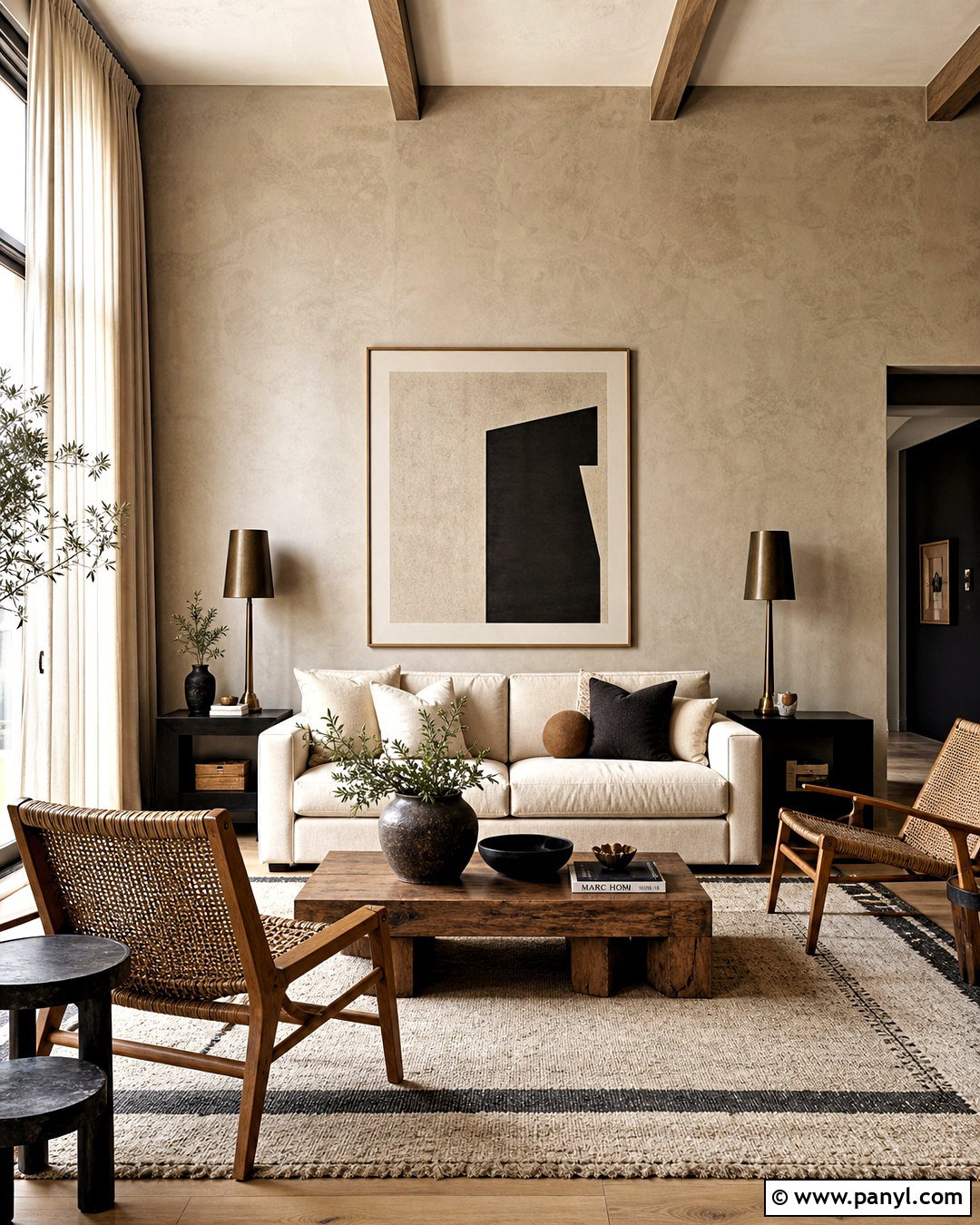 Textured Plaster Living Room Accent Wall - 20 accent wall for living room ideas