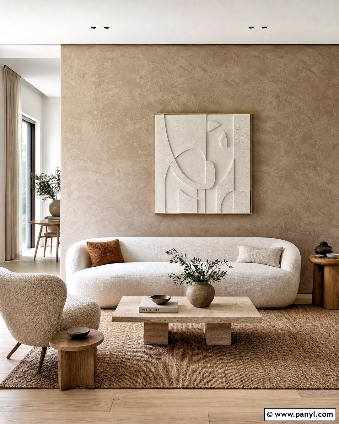 Textured Plaster Living Room Focal Wall - 20 focal wall ideas living room ideas