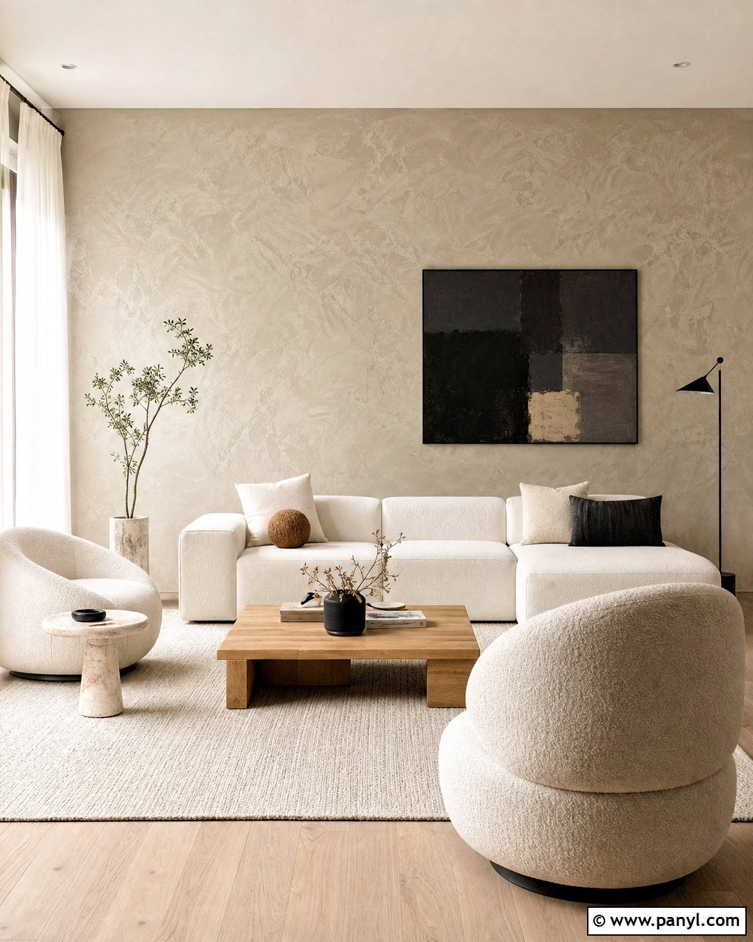 Textured Plaster Statement Wall - 20 statement walls