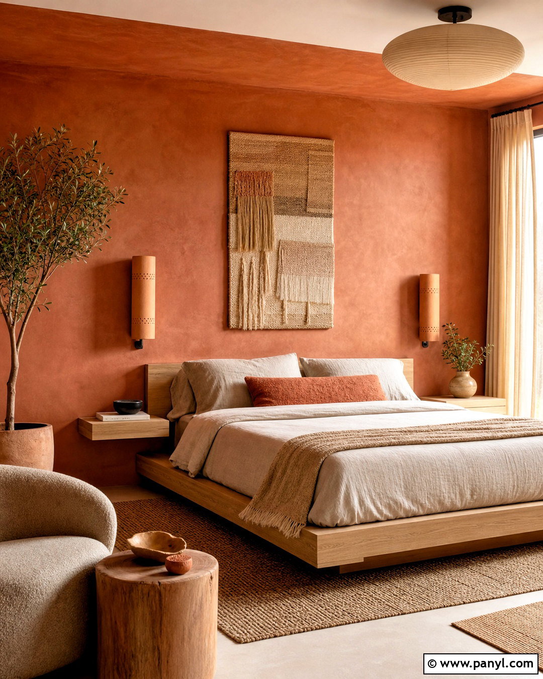 20 Terracotta Bedroom Walls for a Warm, Restful Retreat