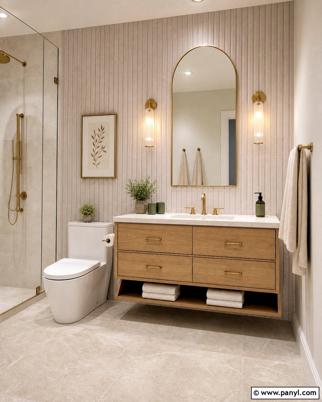 Textured Tile Bathroom Wall - 20 modern textured walls