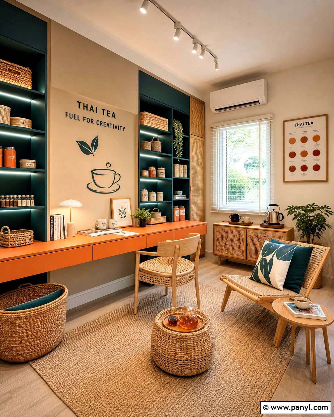 Thai Tea Color Palette - 20 tea color palette ideas