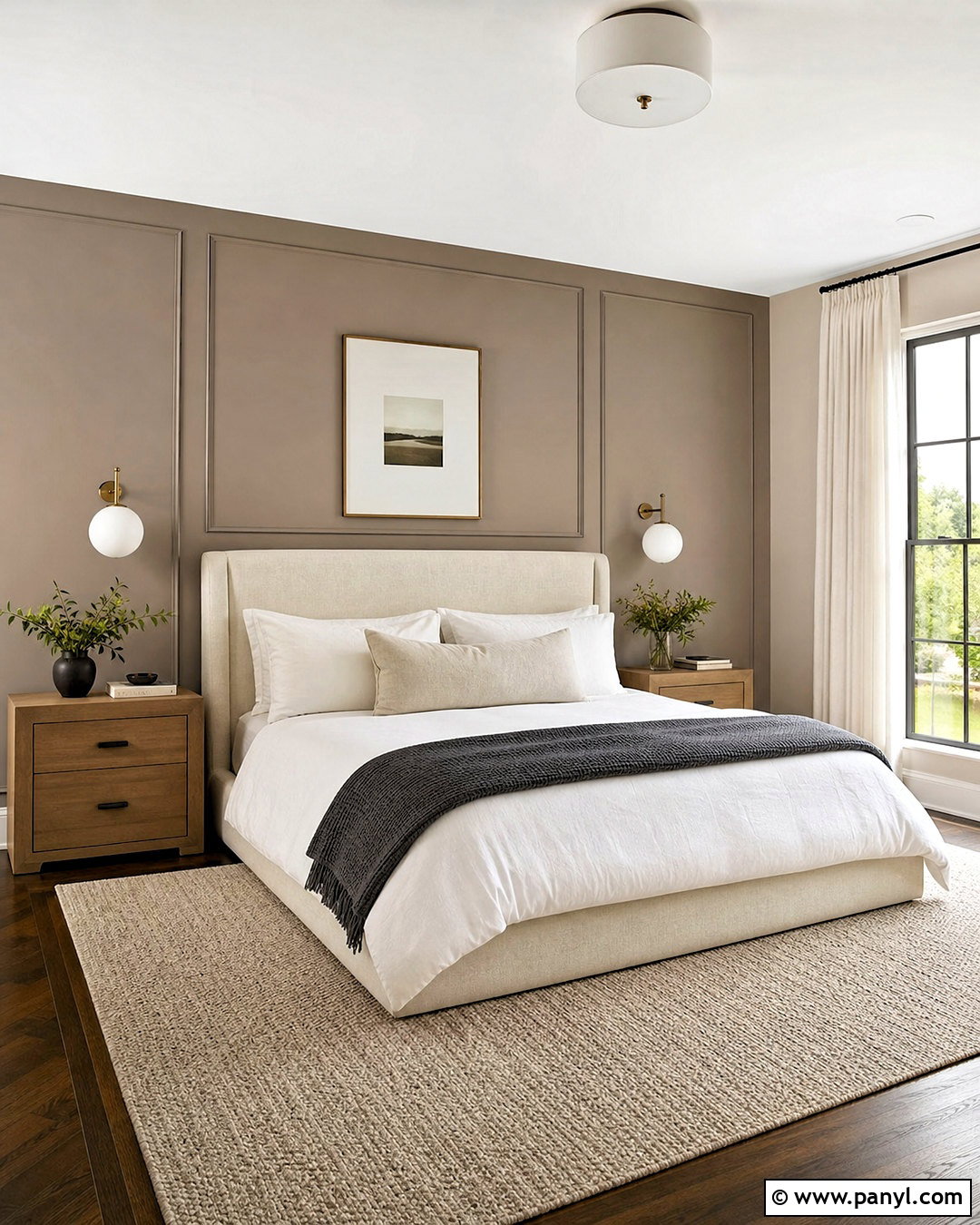 Thin Picture Frame Molding Accent Wall - 20 minimalist accent wall ideas