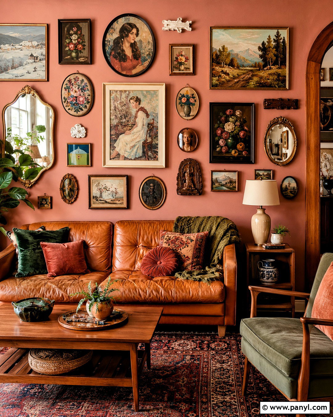 Thrifted Maximalist Wall Art - 20 maximalist wall art ideas