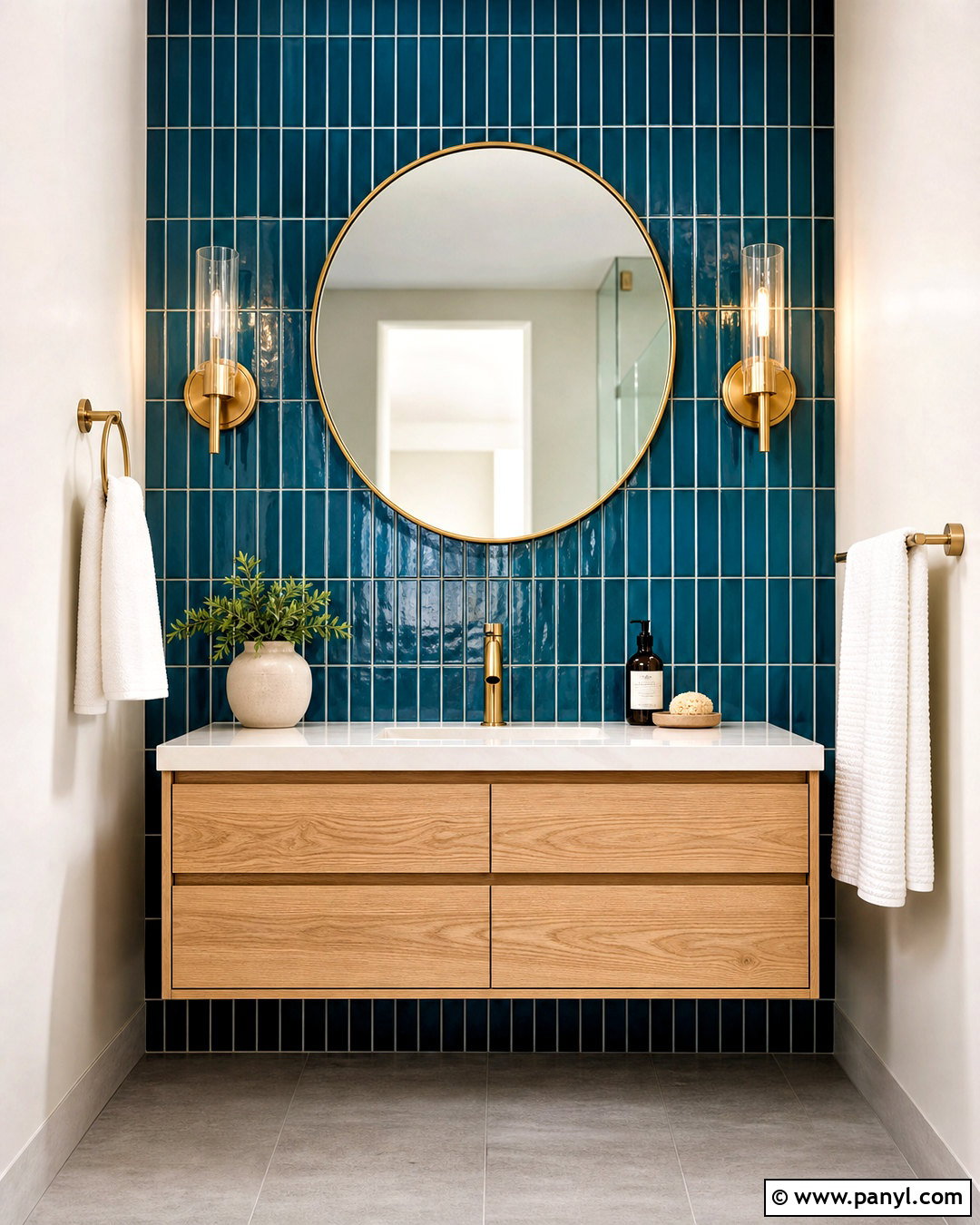 Tile Accent Wall - 20 accent wall designs