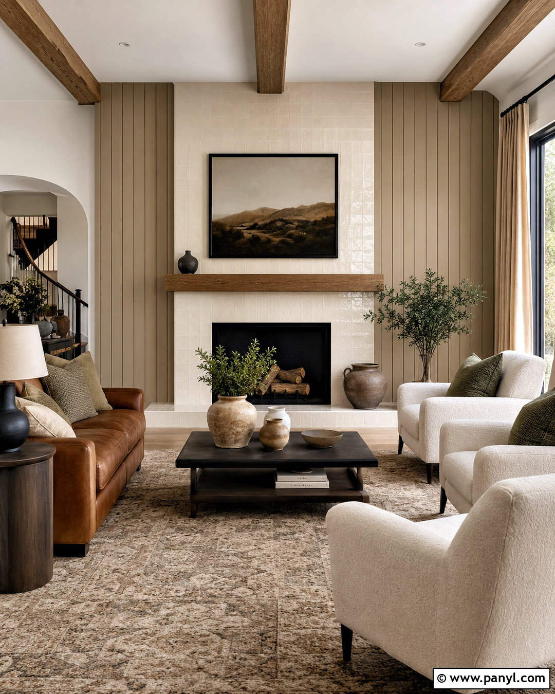 Tile And Board And Batten Fireplace Wall - 20 board and batten fireplace wall ideas