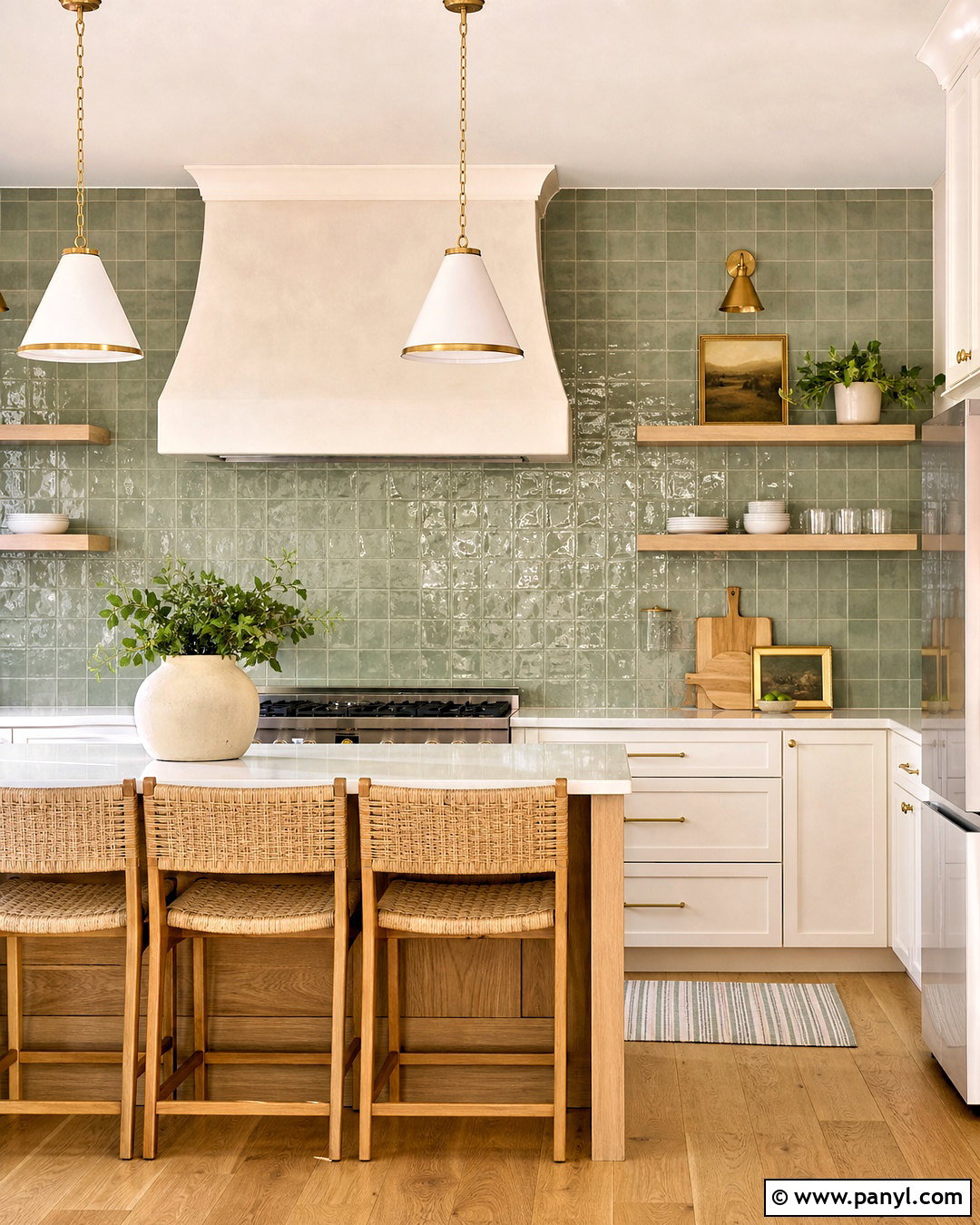 Tile Kitchen Statement Wall - 20 statement walls