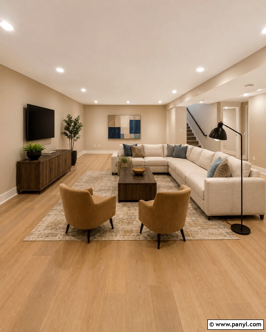Toasted Almond Basement Wall Color - 20 Brown Beige Wall Color Ideas