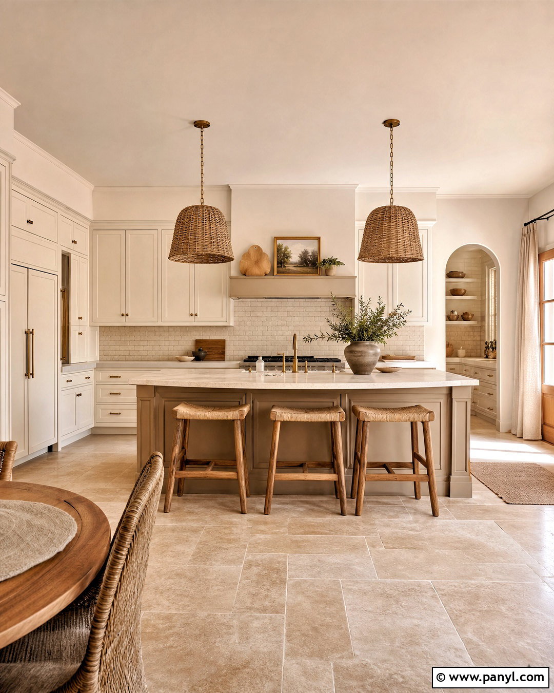 Tonal Cream And Beige Kitchen - 20 cream kitchen colour schemes