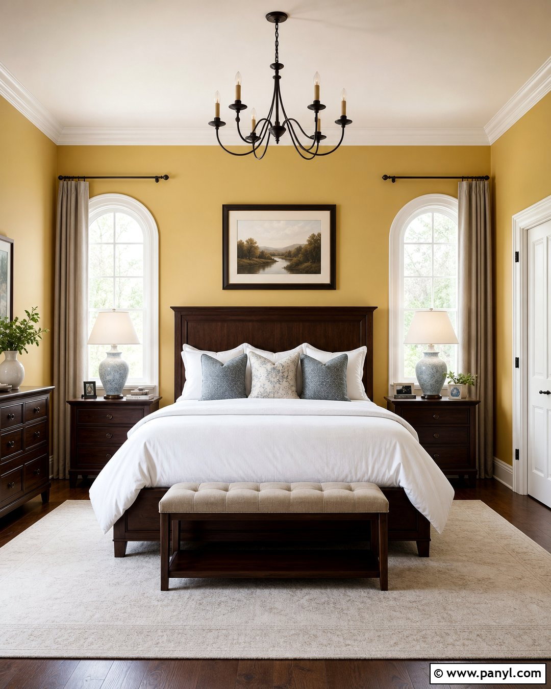 Tone Down Yellow Walls With Dark Wood Furniture - 20 How To Tone Down Yellow Walls
