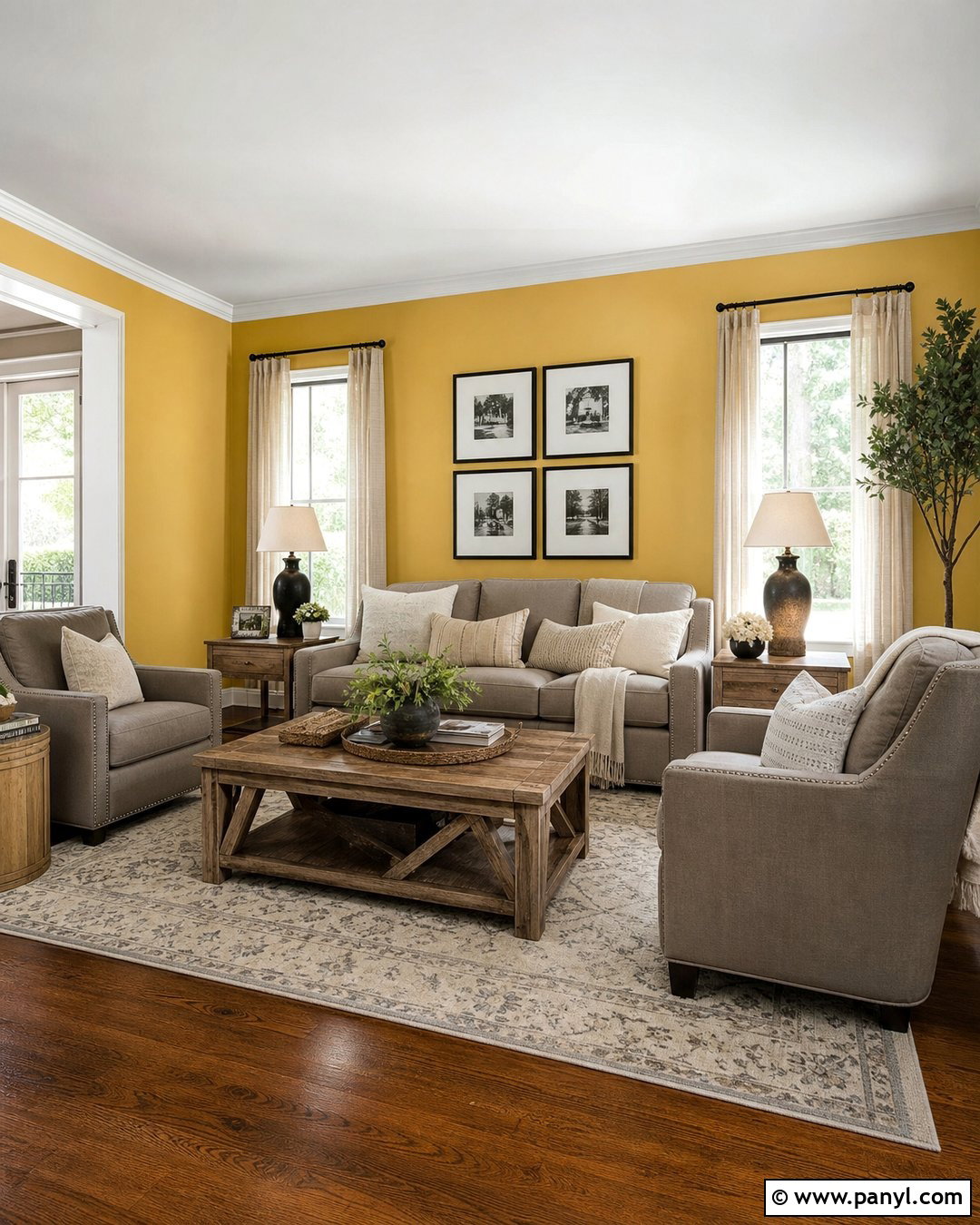 Tone Down Yellow Walls With Greige Furniture - 20 How To Tone Down Yellow Walls