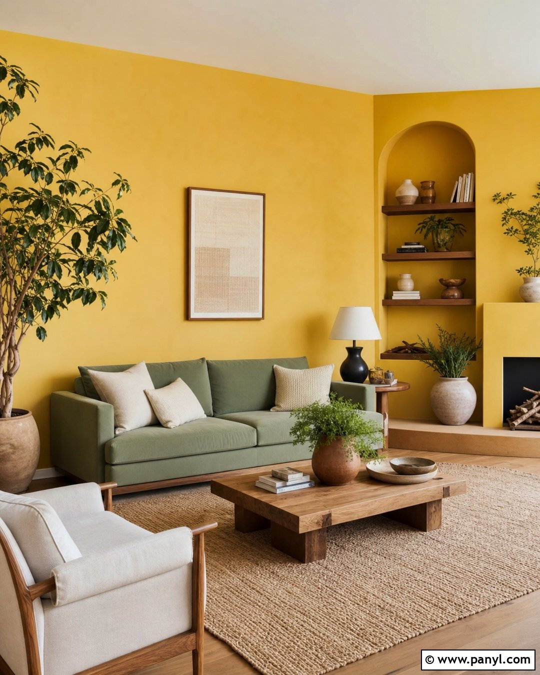 Tone Down Yellow Walls With Sage Green - 20 How To Tone Down Yellow Walls