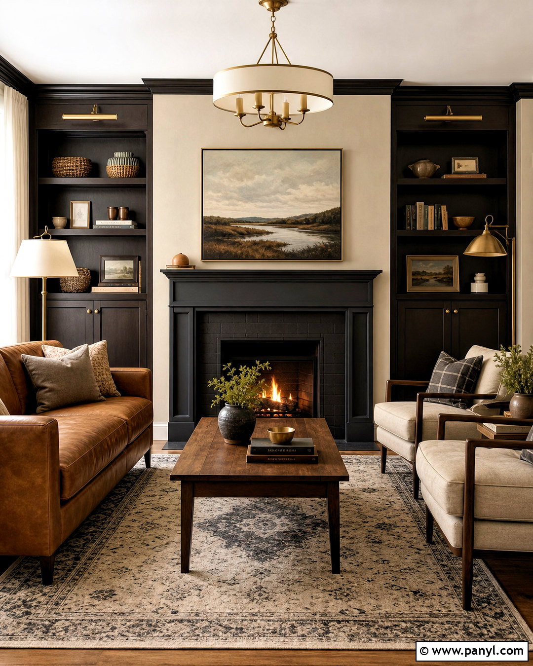 Touch of Sand Living Room With Black Fox - 20 touch of sand sherwin williams ideas