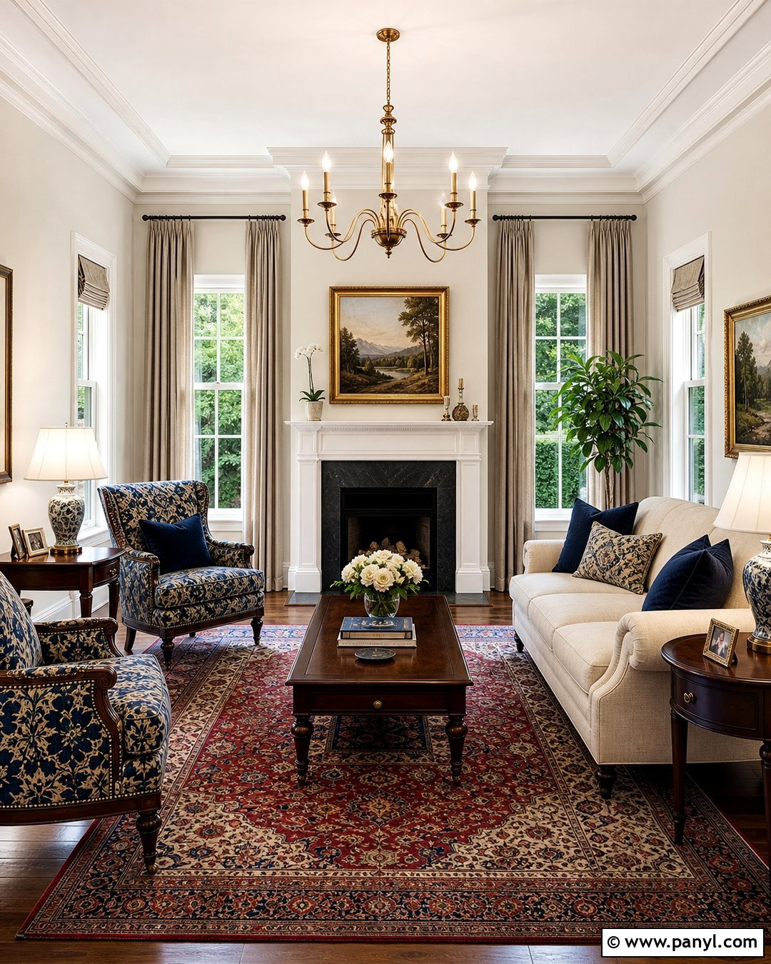 Traditional Alabaster Walls With White Trim - 35 Alabaster Walls With White Trim Ideas