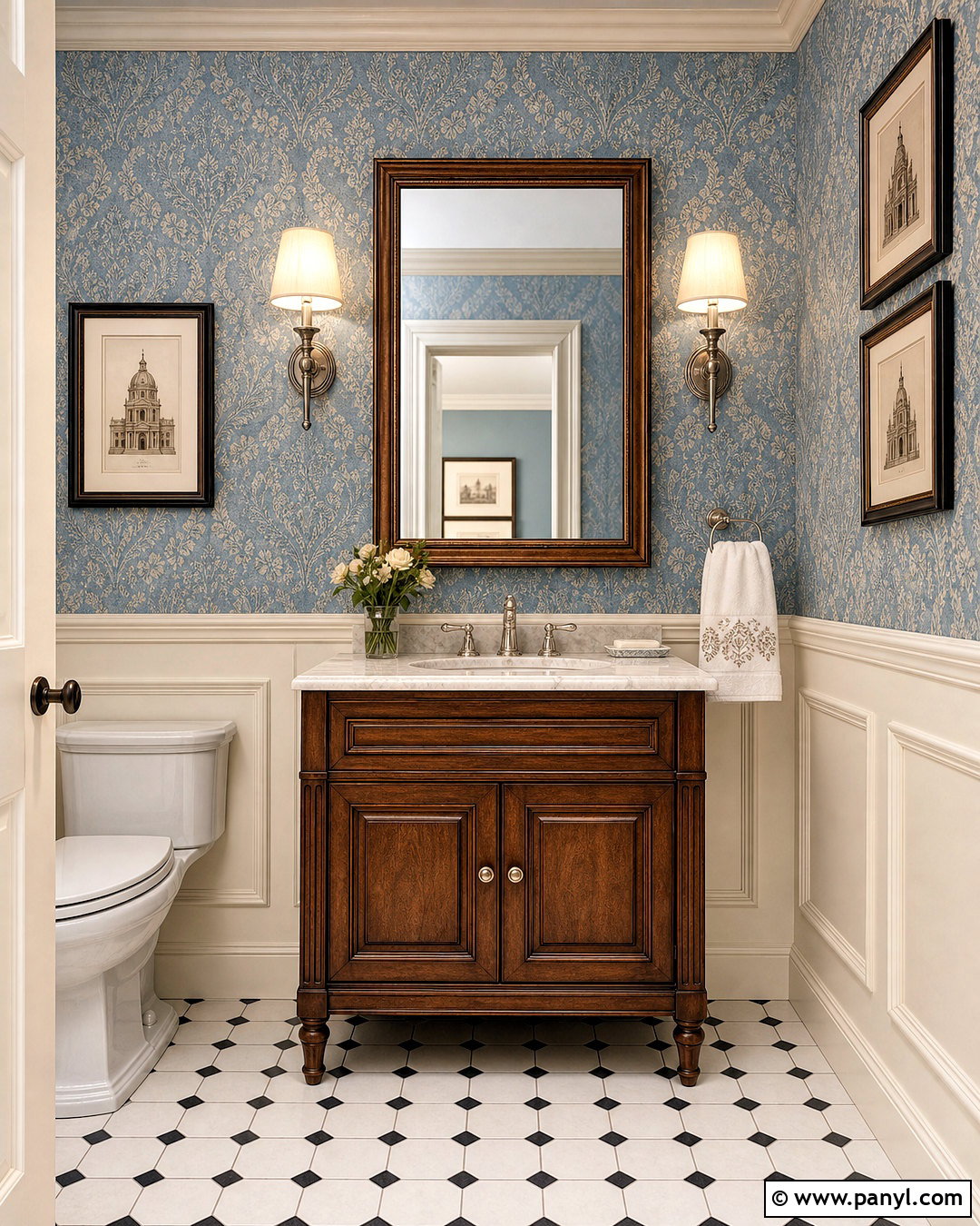 Traditional Half Bathroom - 20 half bathroom design ideas