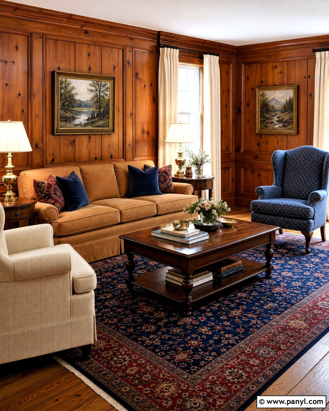 Traditional Knotty Pine Living Room - 20 knotty pine living room ideas