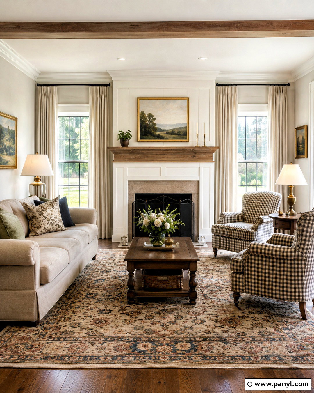 Traditional Modern Farmhouse Living Room - 20 modern farmhouse living room ideas