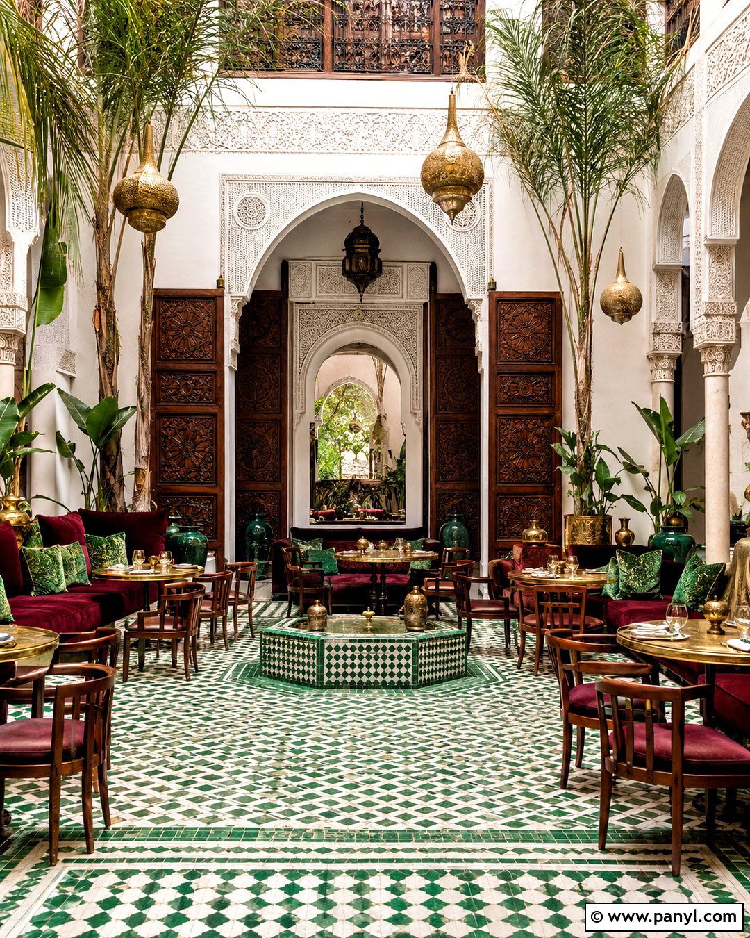 Traditional Moroccan Riad Restaurant - 20 moroccan restaurant interior ideas