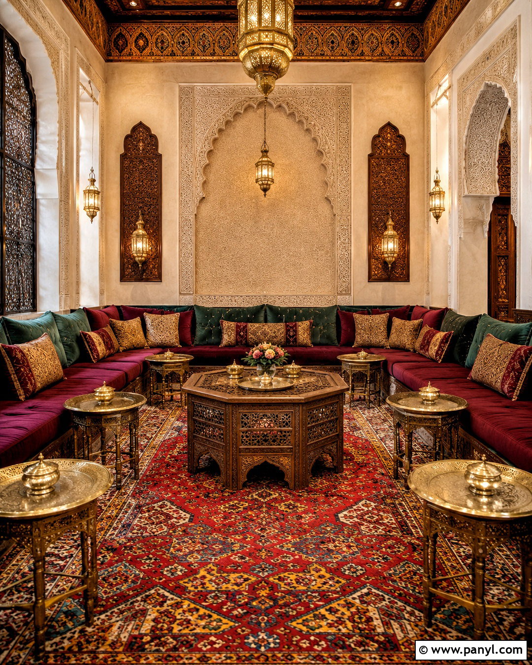 Traditional Moroccan Salon - 20 morroco interior design ideas