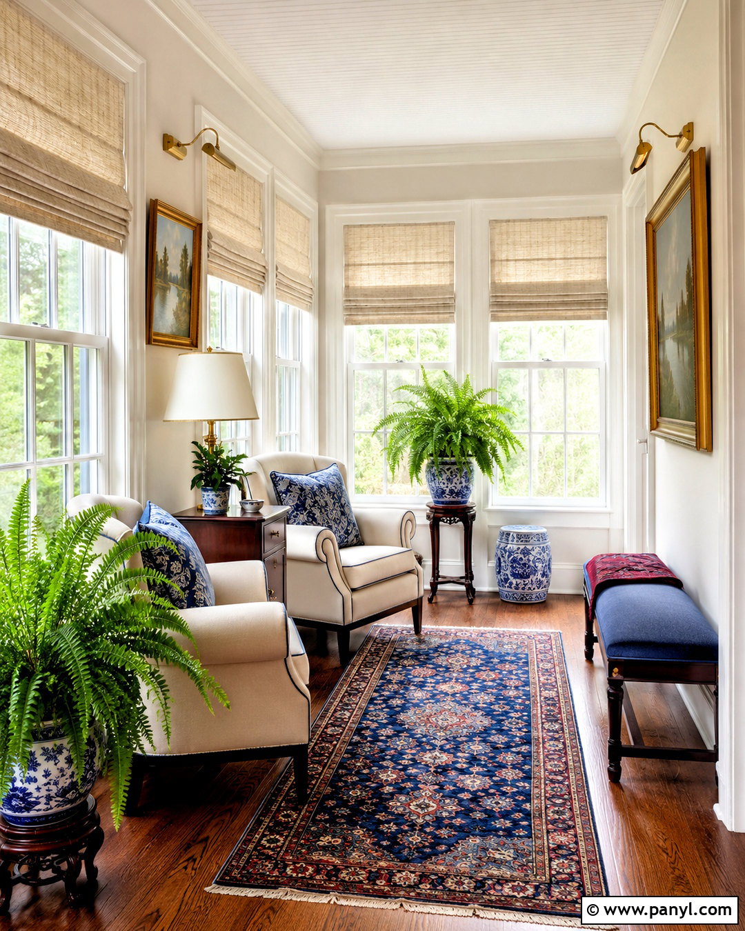 Traditional Narrow Sunroom - 20 narrow sunroom ideas