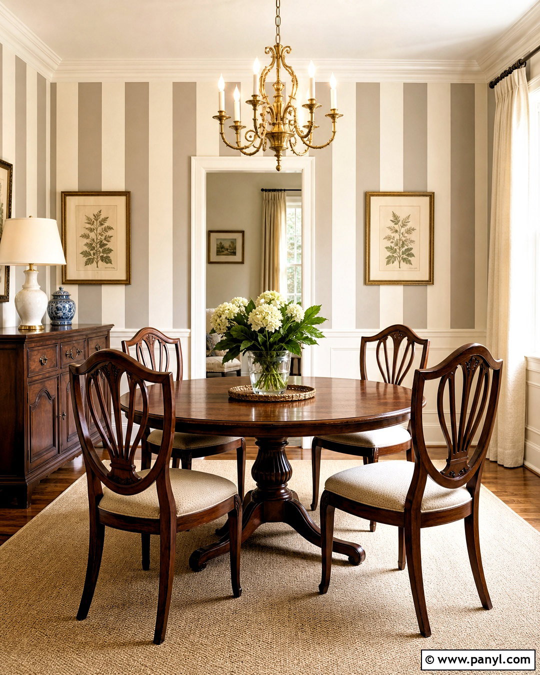 20 Traditional Wall Painting Ideas for Timeless, Elegant Rooms