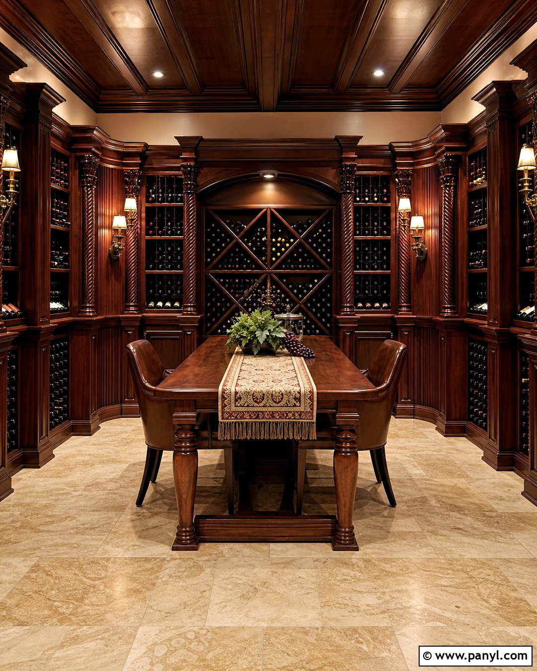 Traditional Wood Basement Wine Cellar - 20 wine cellar ideas basement ideas