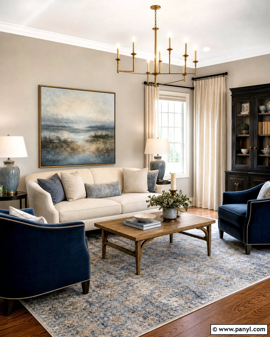 Transitional Living Room - 20 living room designs
