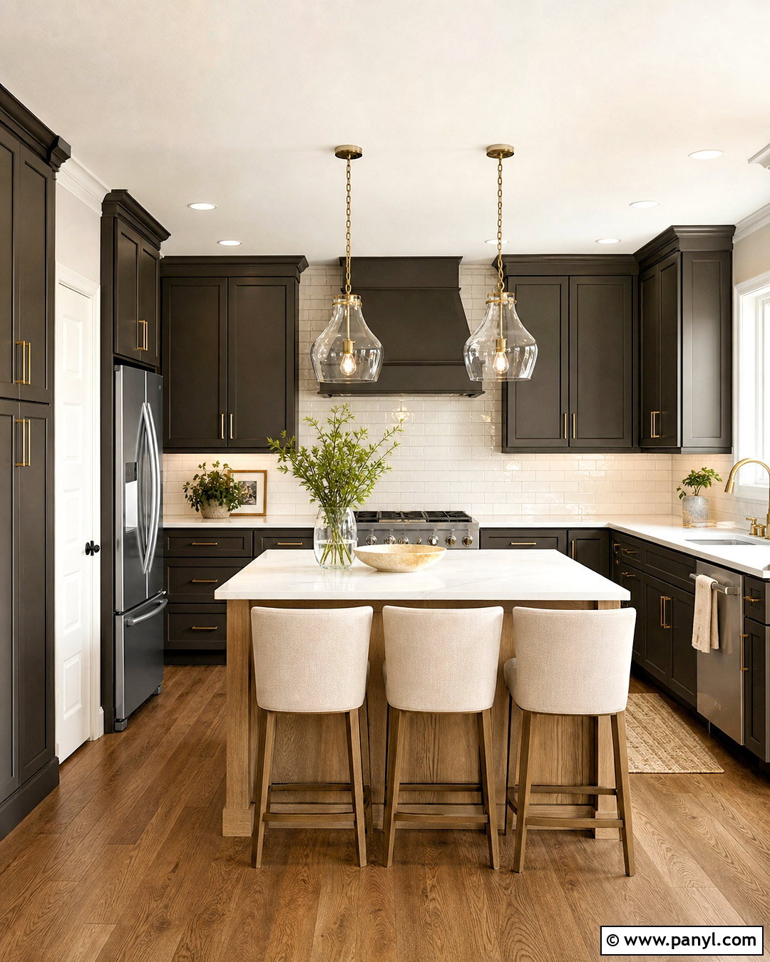 Transitional Urbane Bronze Kitchen Cabinets - 20 urbane bronze kitchen cabinets