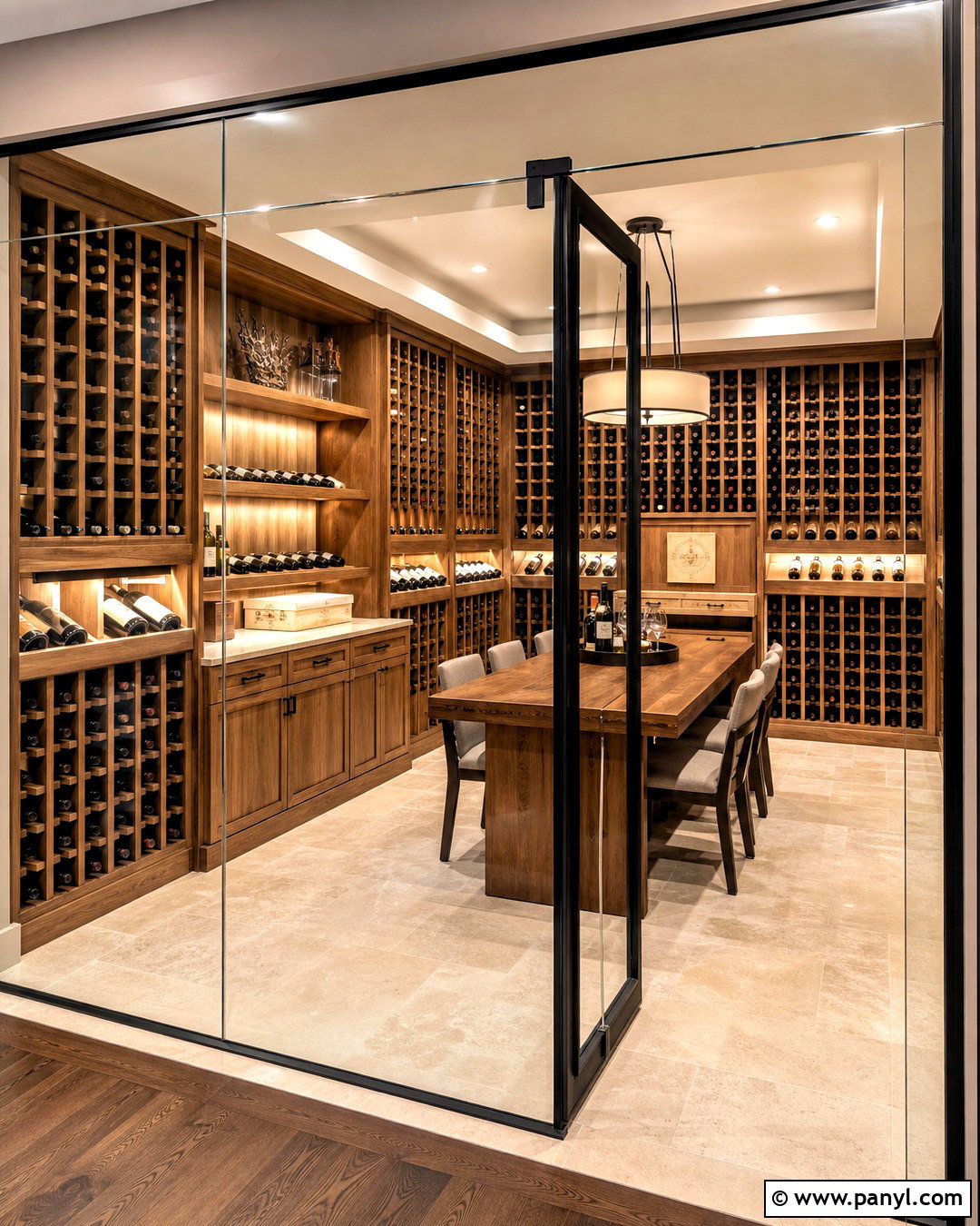 Transitional Wine Cellar - 20 wine cellar home design ideas