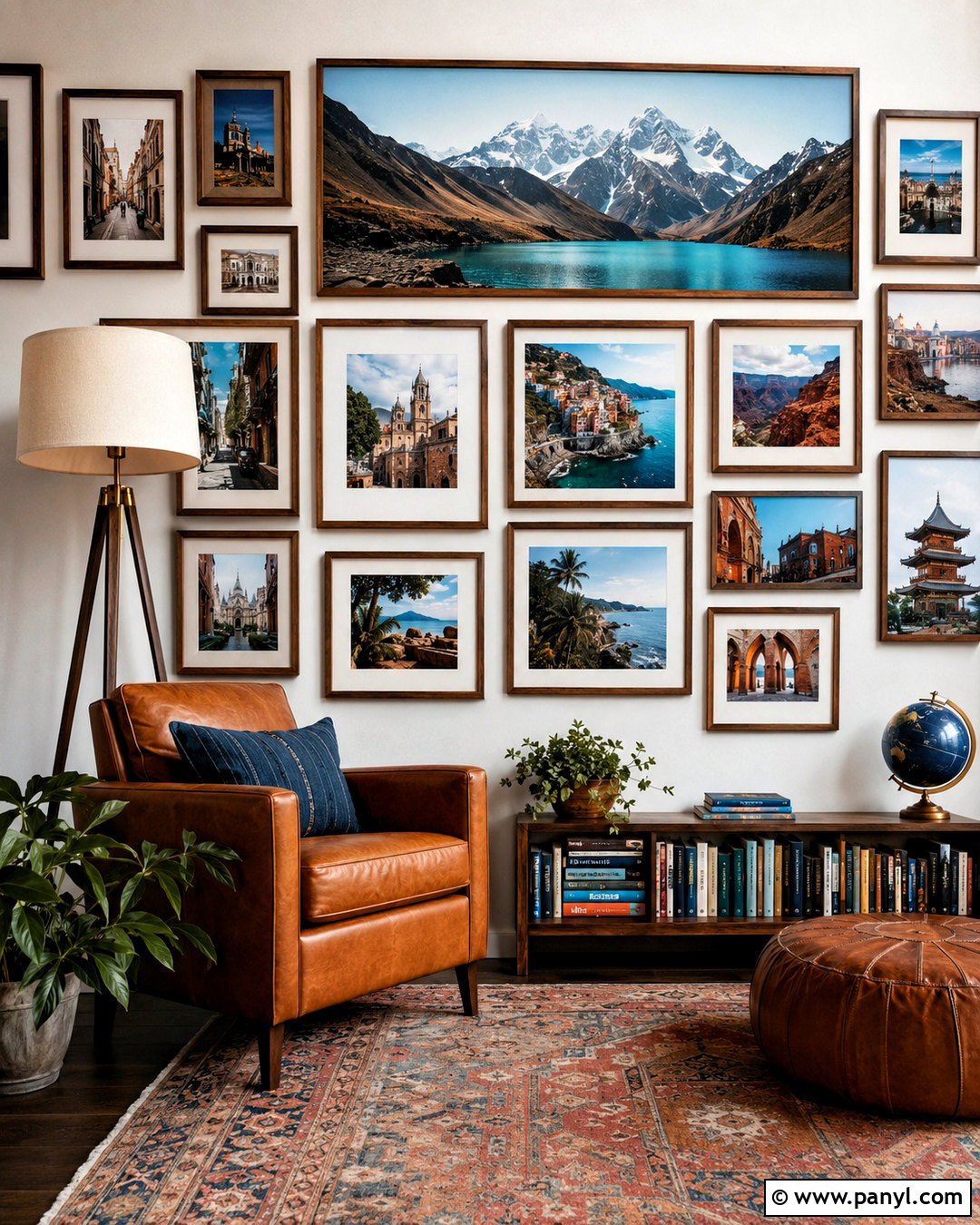 Travel Photo Gallery Wall - 20 my photo gallery ideas