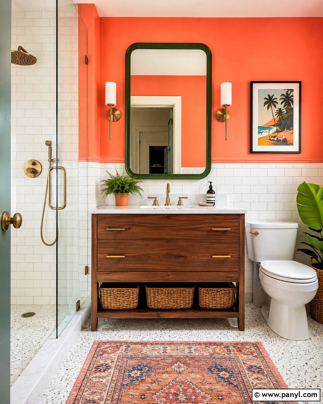 Tropical Coral Paint - 20 coral paint colors