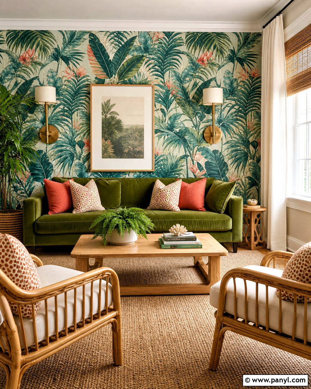 Tropical Wallpaper Living Room - 20 wallpaper backgrounds living room ideas