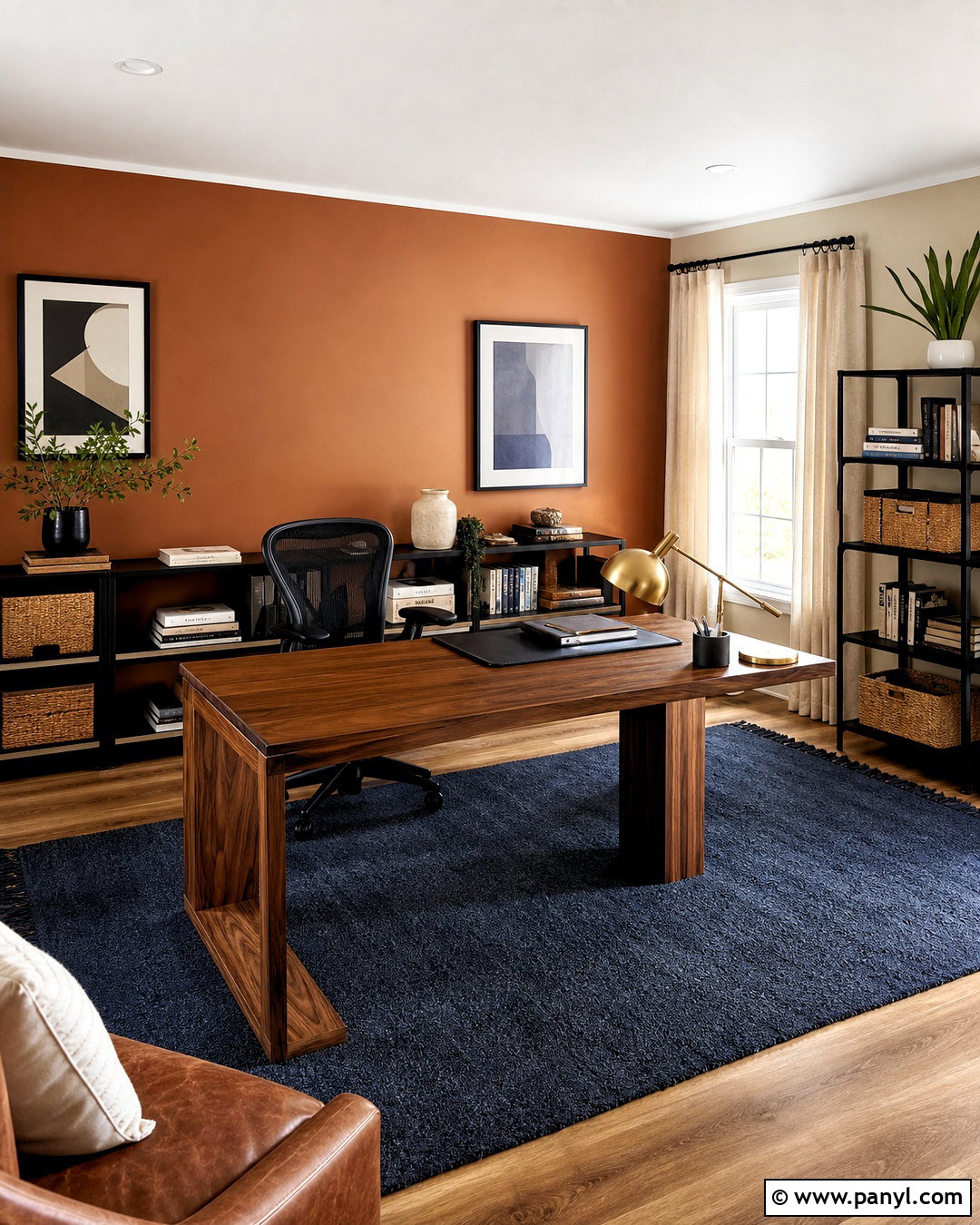 Truepenny SW 6355 Burnt Orange Paint Color - 20 burnt orange paint colors