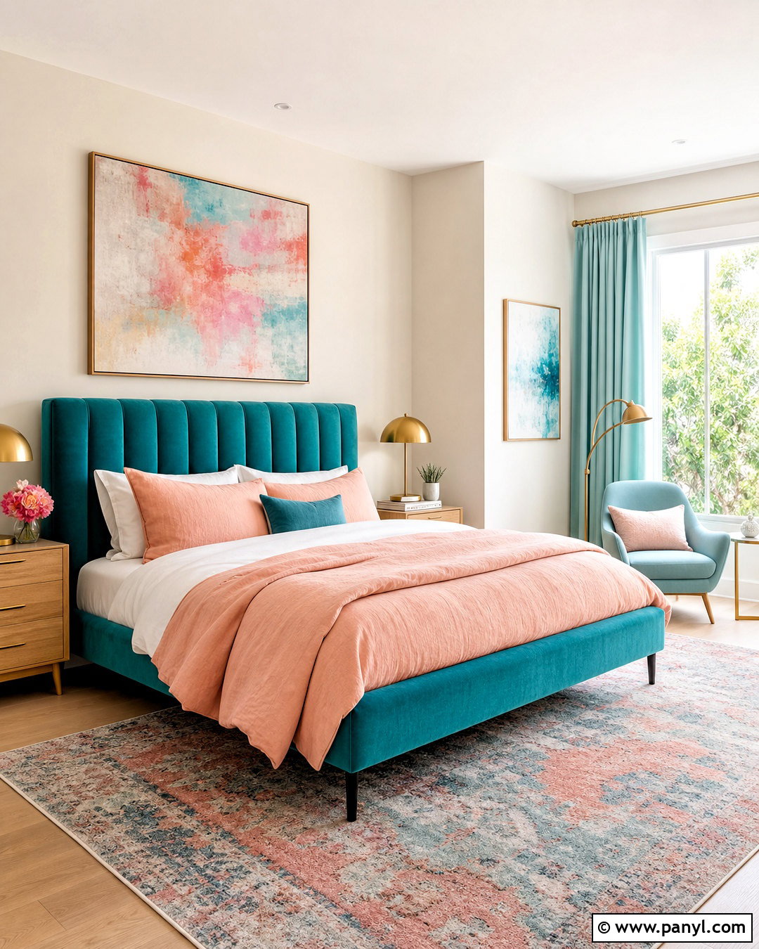 Turquoise And Pink Bedroom - 20 turquoise room bedroom ideas