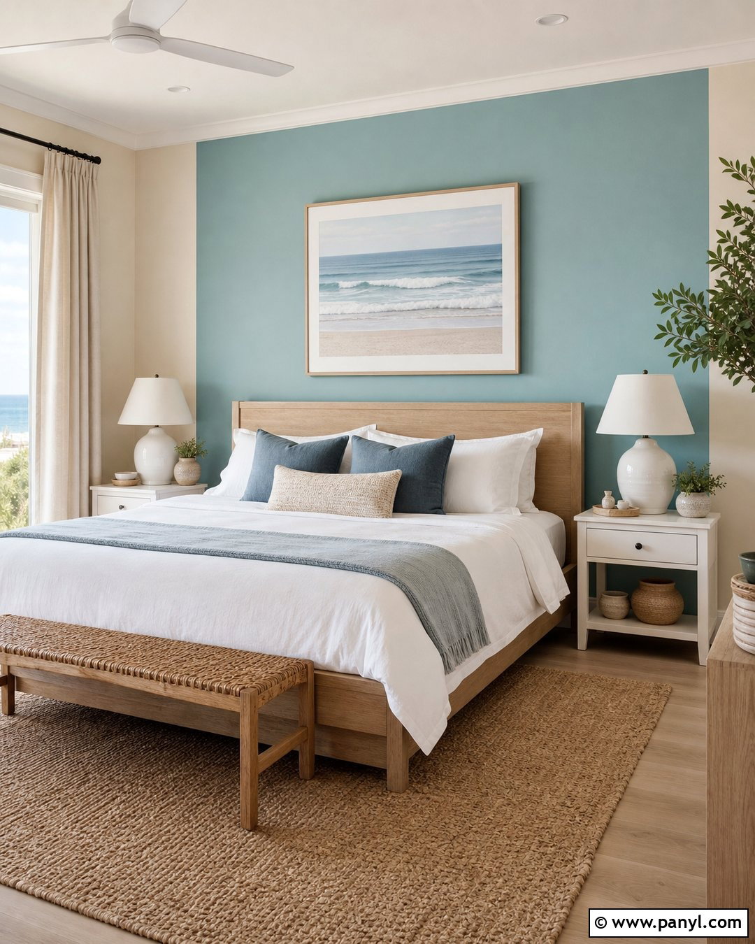 Turquoise And Sand Wall Color Combination - 25 Color Combination For Wall Ideas