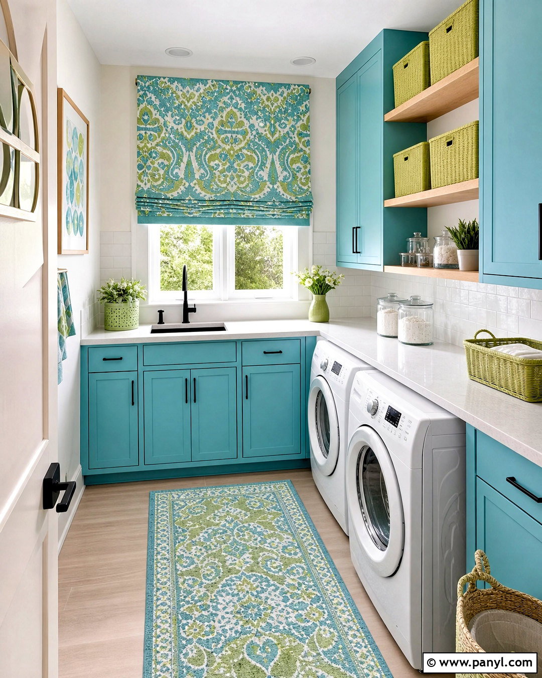 Turquoise Blue And Lime Green Color Palette - 20 blue color palette ideas