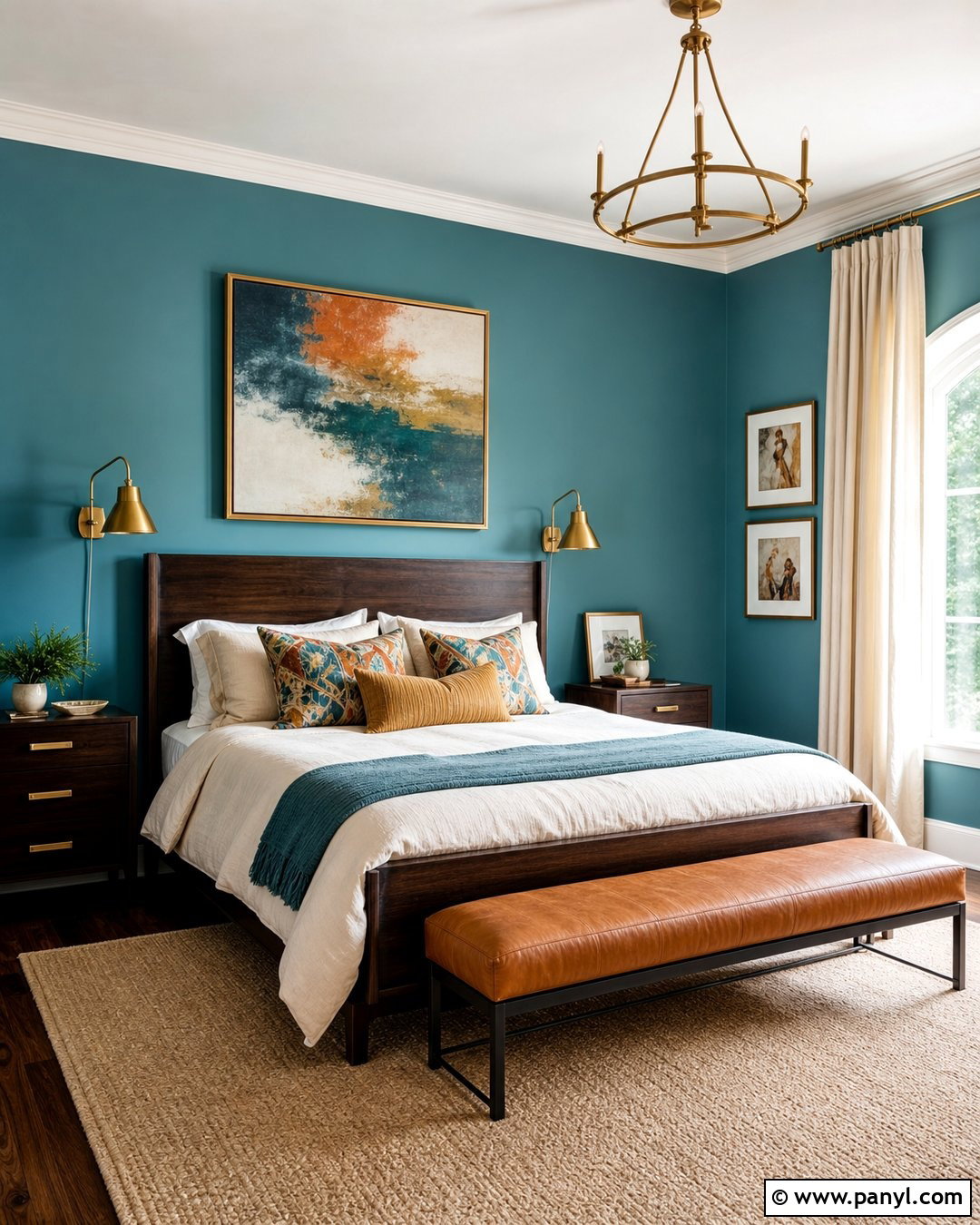 Turquoise Blue Bedroom - 30 blue wall colors bedroom ideas