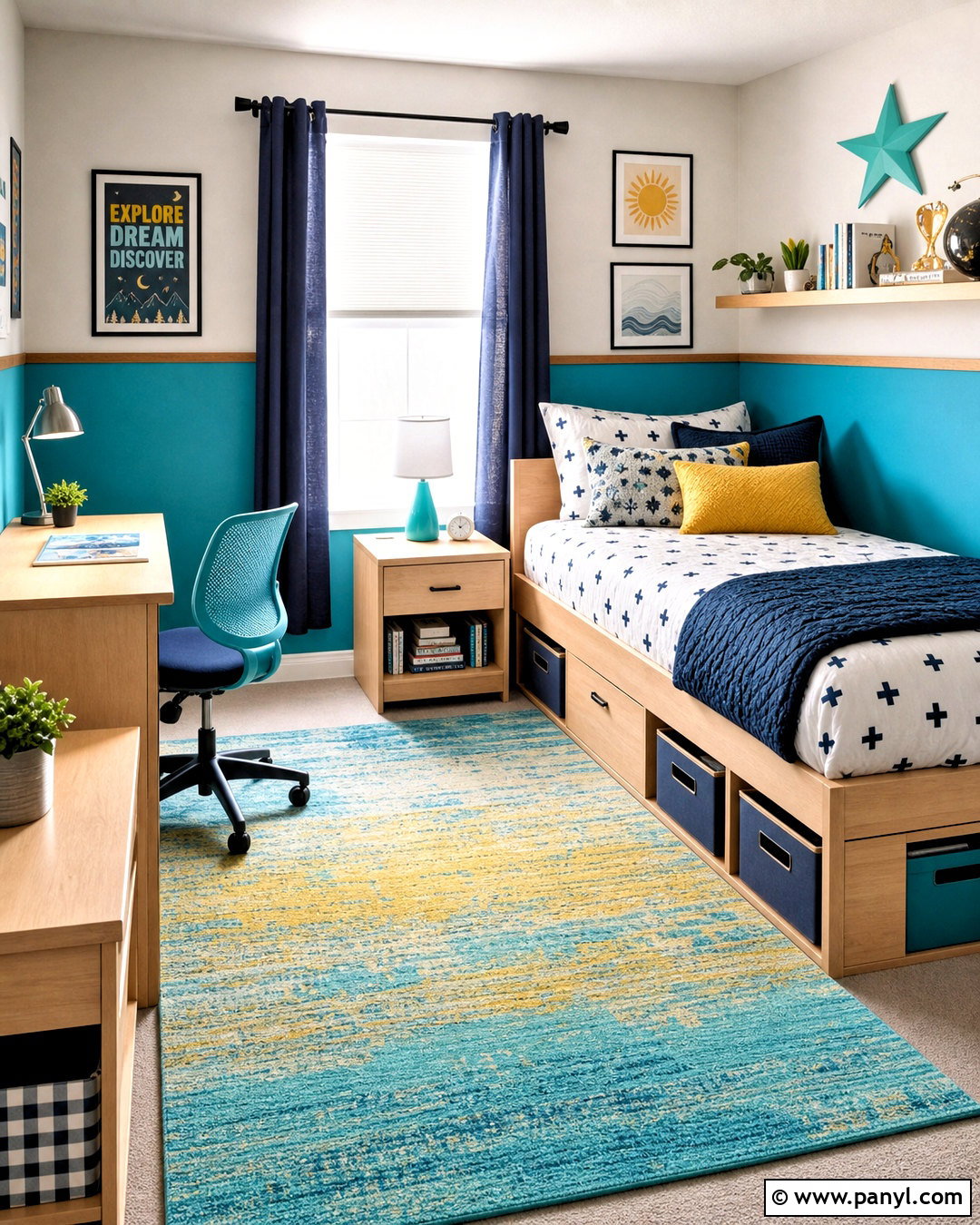 Turquoise Kids Bedroom - 20 turquoise room bedroom ideas