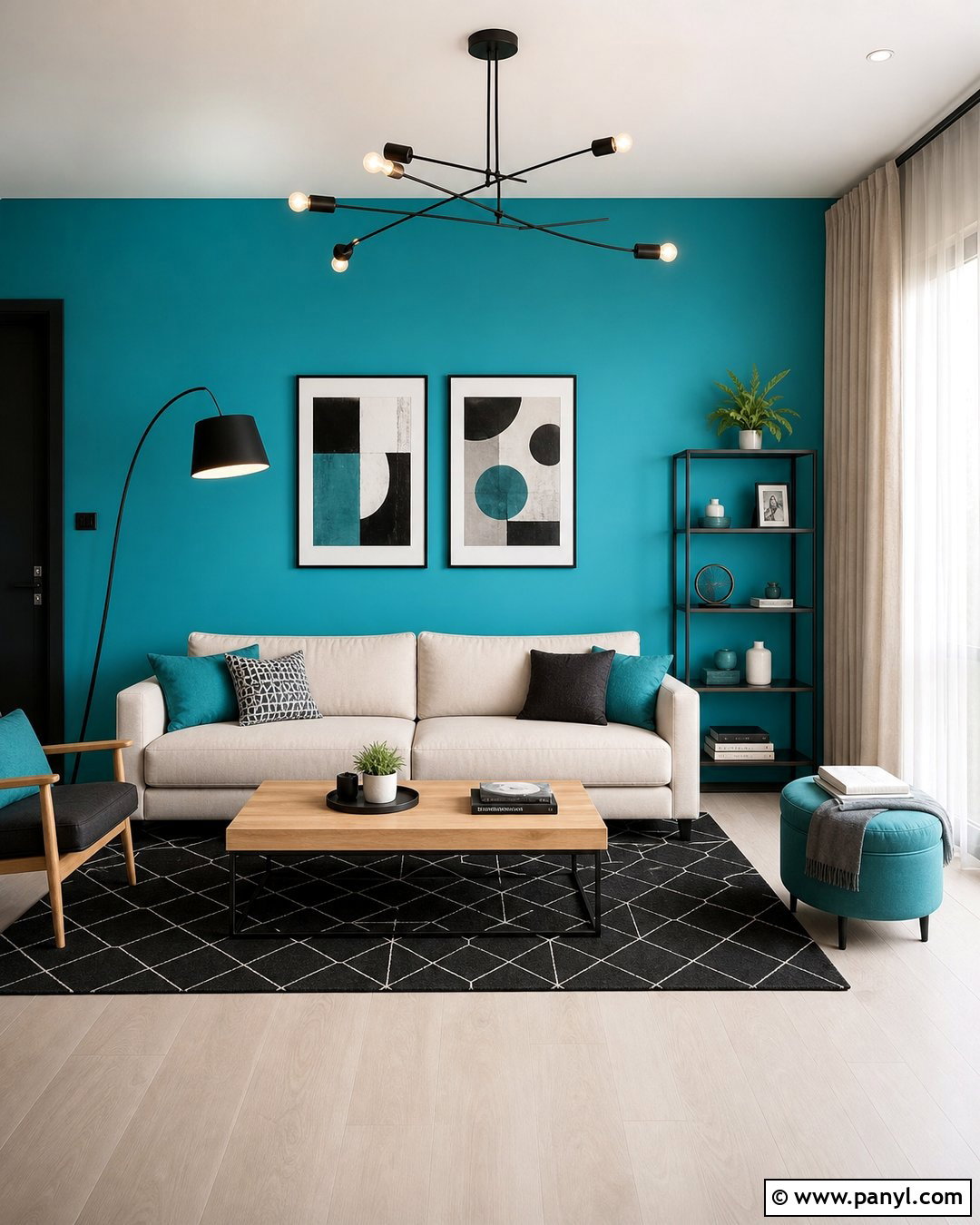 30 Turquoise Accent Wall Ideas: Fresh Looks for Vibrant Homes