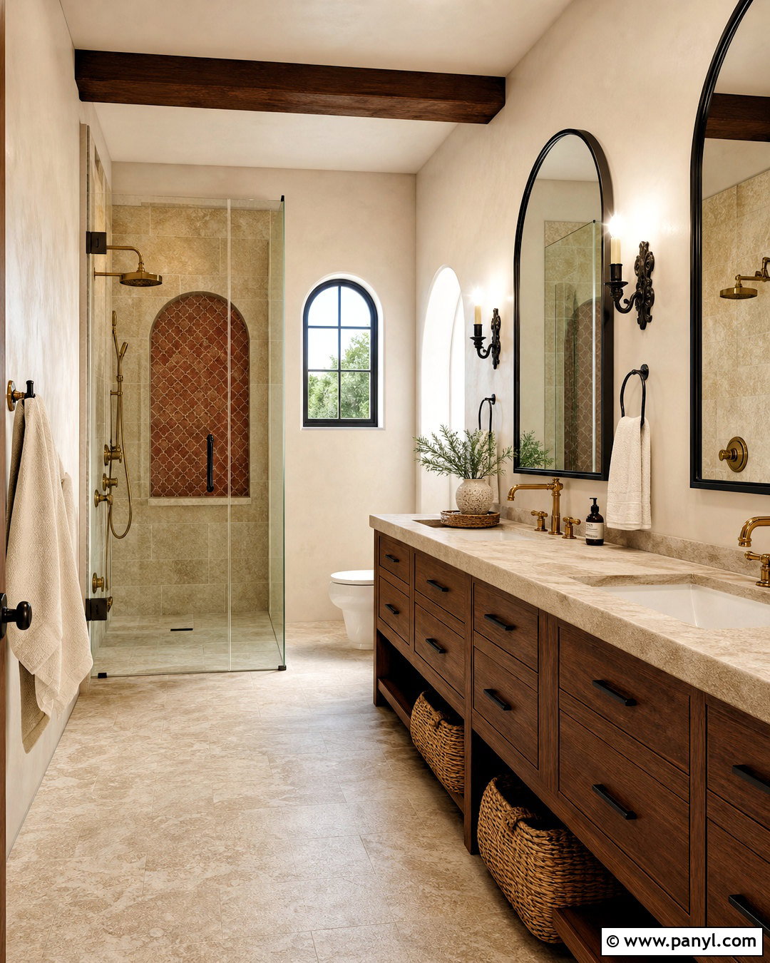 Tuscan Bathroom - 20 tuscan decor ideas