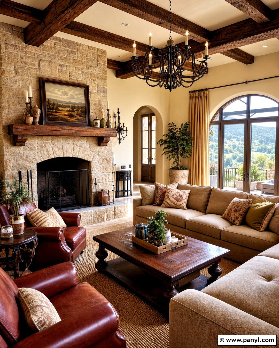 Tuscan Brick Red And Warm Beige Palette - 20 tuscan color palette ideas