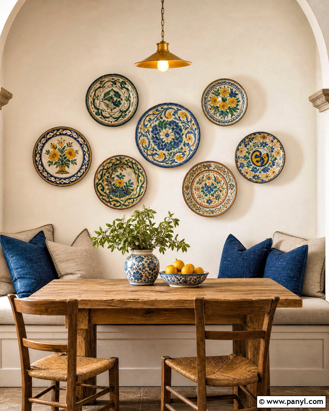 Tuscan Ceramic Plate Art - 20 tuscan art ideas