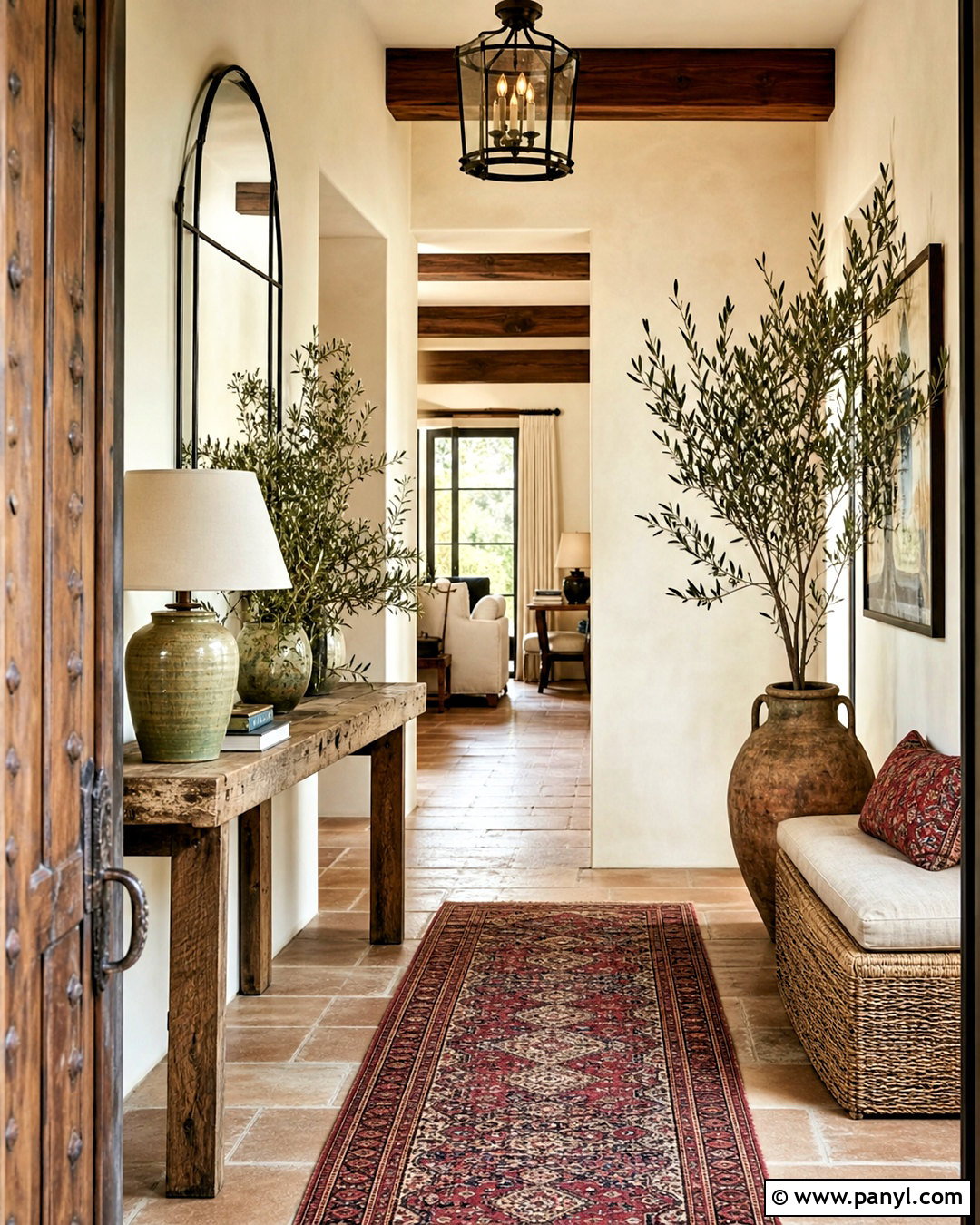 Tuscan Entryway - 20 tuscany interior design ideas