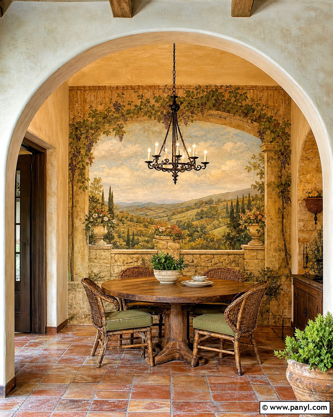Tuscan Fresco Art - 20 tuscan art ideas