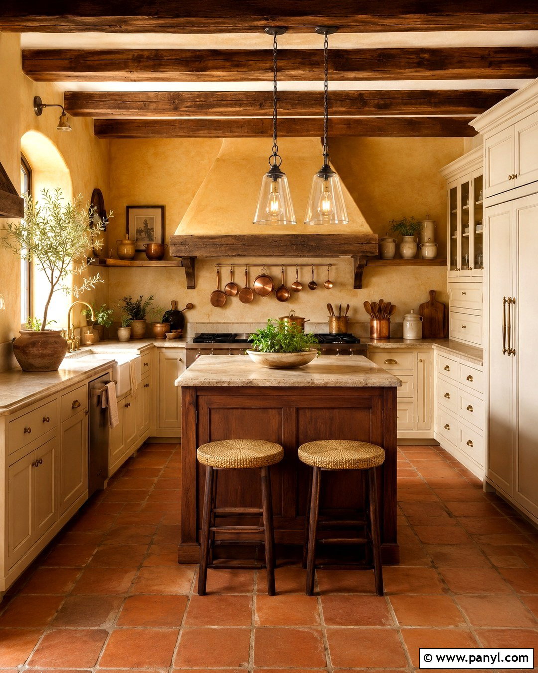 Tuscan Gold Italian Walls - 20 Italian Wall Colors