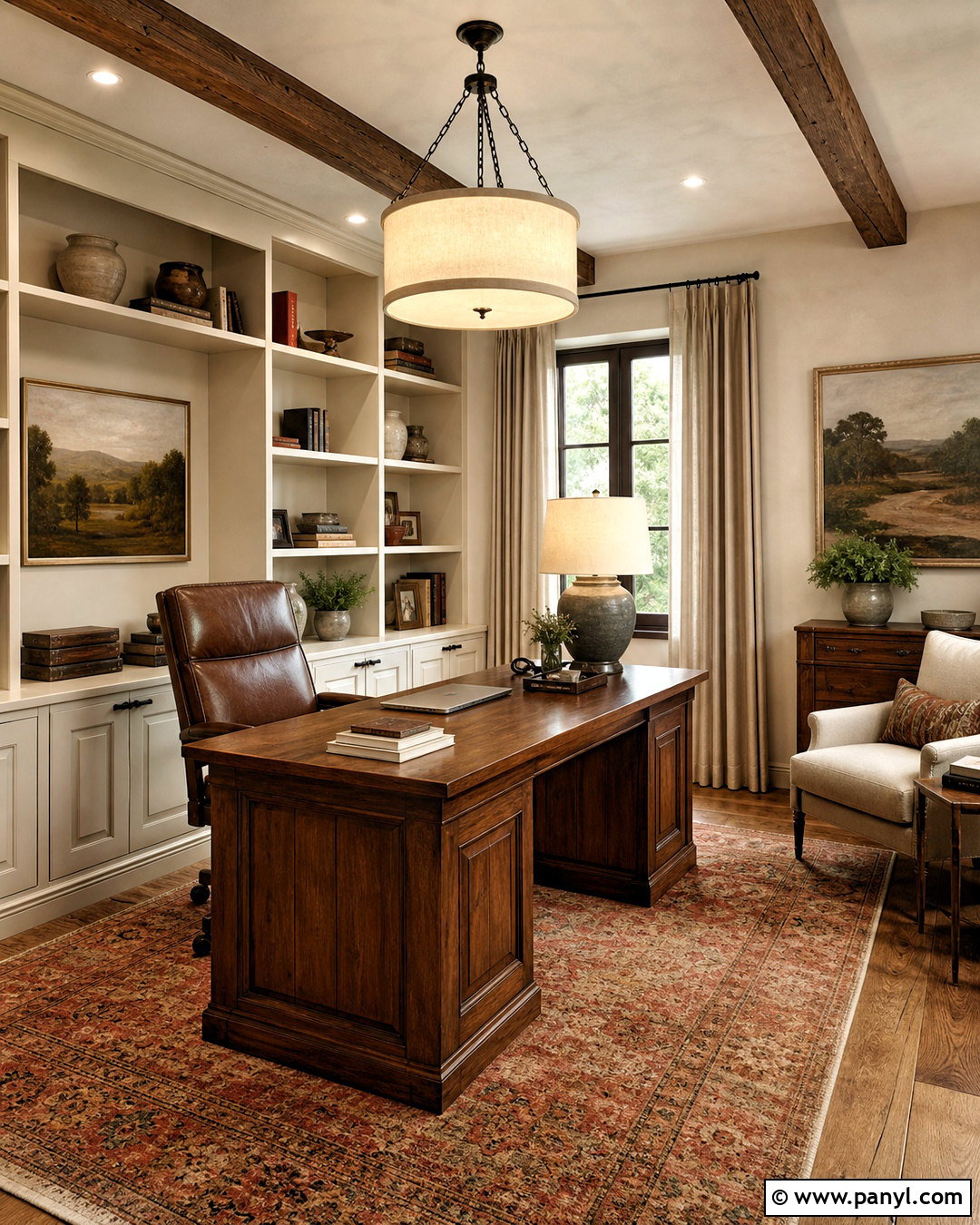 Tuscan Home Office - 20 tuscan decor ideas