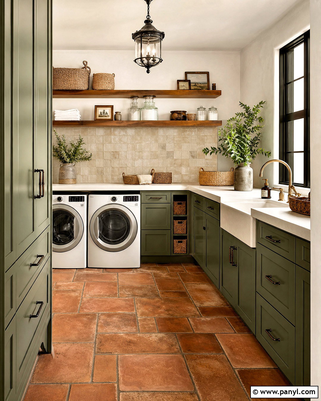 Tuscan Laundry Room - 20 tuscany interior design ideas