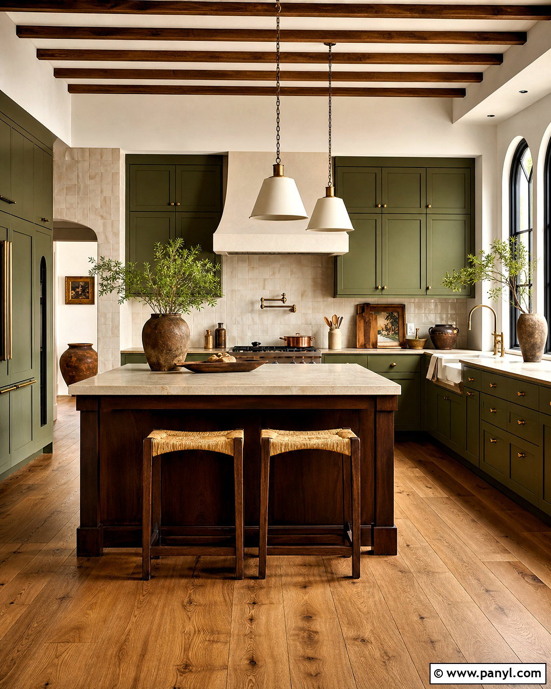 Tuscan Olive Green And Limestone Palette - 20 tuscan color palette ideas